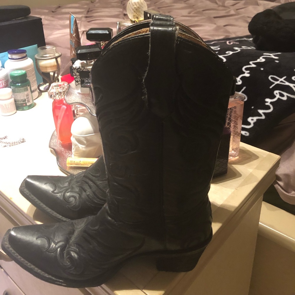 Authentic cowboy boots